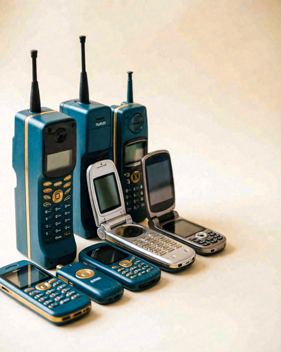 Los diseños más innovadores de la historia de la telefonía móvil